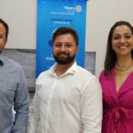 Rotary Club de Capitão recebe dois novos integrantes em confraternização de encerramento do ano 2021